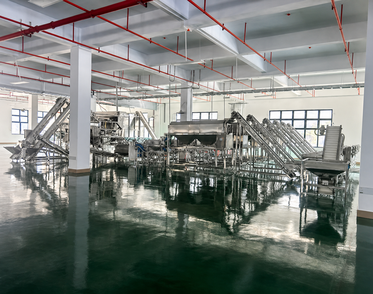 Cashew Peeling Line equipment configuration